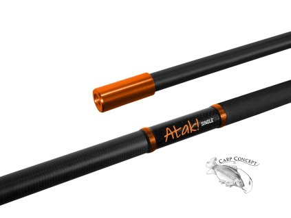 Podběráková rukojeť Delphin ATAK! SINGLE (Velikost Podběráková rukojeť Delphin ATAK! SINGLE 40cm/1 díl)