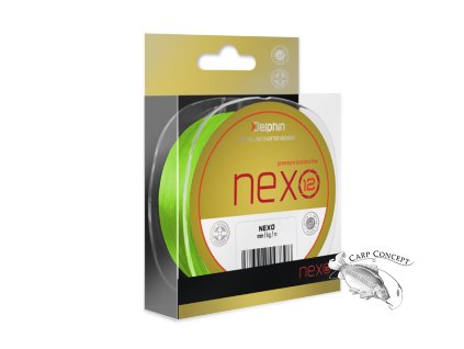 Delphin NEXO 12 / fluo zelená (Velikost Delphin NEXO 12 / fluo zelená 0,10mm 6,8kg 130m)