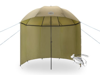 Deštník s bočnicí Delphin MONZUN Master