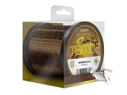 Delphin MAMBA Carp / Bronz (Velikost Delphin MAMBA Carp / Bronz 0,28mm 6,1kg 300m)