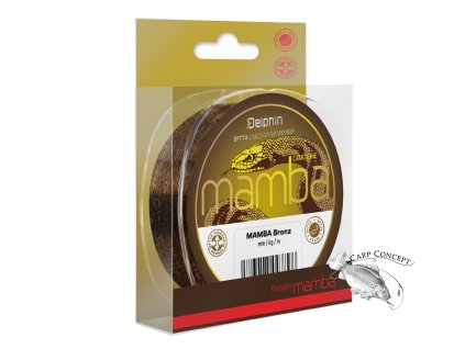 Delphin MAMBA Feeder / Bronz (Velikost Delphin MAMBA Feeder / Bronz 0,16mm 2,5kg 200m)