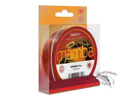 Delphin MAMBA Feeder / Fire (Velikost Delphin MAMBA Feeder / Fire 0,16mm 2,5kg 200m)