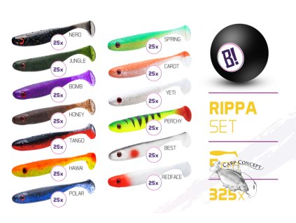 Sada nástrah BOMB Rippa 5cm / 325ks