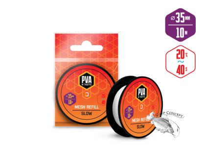 Punčocha náhradní Delphin PVA n ́tastic / 10m - 35mm