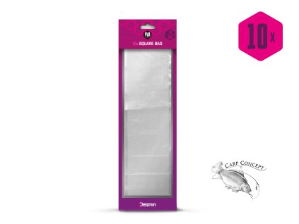 PVA sáček hranatý Delphin PVA n'tastic / 10ks (Velikost PVA sáček hranatý Delphin PVA n'tastic / 10ks 150x80mm)