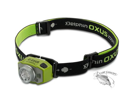 Čelová lampa Delphin OXUS Zoom