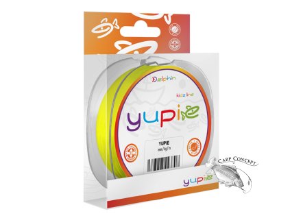 Delphin YUPIE / fluo žlutá (Velikost Delphin YUPIE / fluo žlutá 0,20mm 3,7kg 300m)