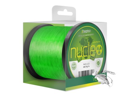 Kaprařský vlasec NUCLEO / fluo zelený (Velikost Kaprařský vlasec NUCLEO / fluo zelený 0,25mm 5,4kg 600m)