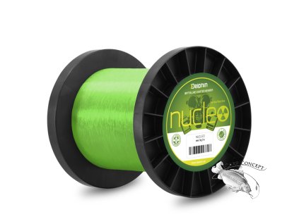 Kaprařský vlasec NUCLEO / fluo zelený (Velikost Kaprařský vlasec NUCLEO / fluo zelený 0,25mm 5,4kg 30000m)