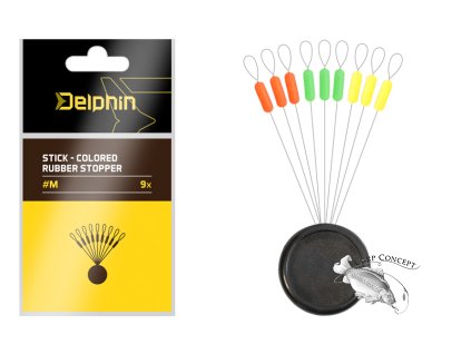 Stick - Colored rubber stopper