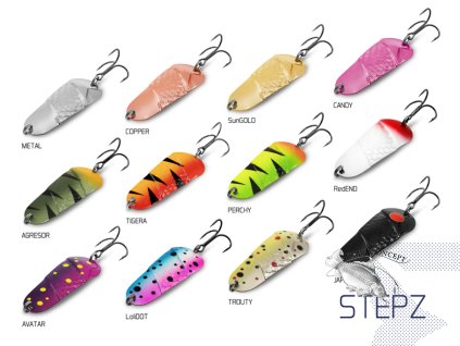 Plandavka Delphin STEPZ StripSCALE (Velikost Plandavka Delphin STEPZ StripSCALE 10g RedEND Hook #2)