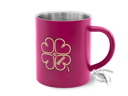 Nerezový hrnek Delphin QUEEN