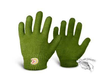 Dětské pletené rukavice Delphin YUPIE