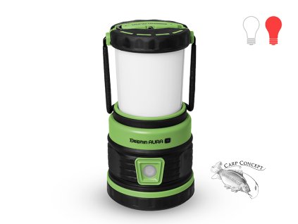 Kempingová lampa Delphin AURA UC