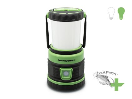 Kempová lampa Delphin AURA+ UC