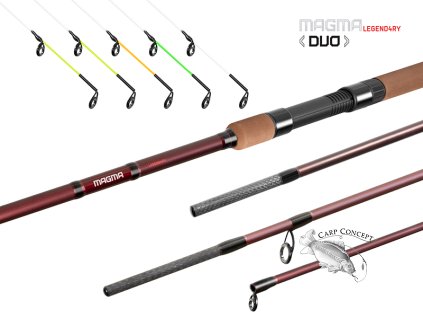 Delphin MAGMA LEGEND4RY Duo (Velikost Delphin MAGMA LEGEND4RY Duo 320-360cm/100g/3díly)