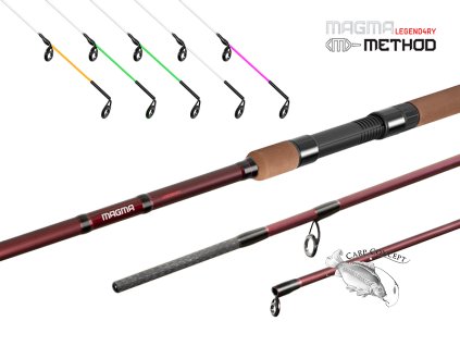 Delphin MAGMA LEGEND4RY Method (Velikost Delphin MAGMA LEGEND4RY Method 360cm/215g/3díly)