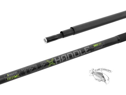 Podběráková rukojeť Delphin REAXE TelexHANDLE (Velikost Podběráková rukojeť Delphin REAXE TelexHANDLE 260cm)