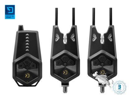 Sada signalizátorů Delphin TECTON (Velikost Sada signalizátorů Delphin TECTON 2+1)