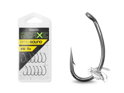 Háček Delphin REAXE MTD ROUND / 11ks (Velikost Háček Delphin REAXE MTD ROUND / 11ks #8)