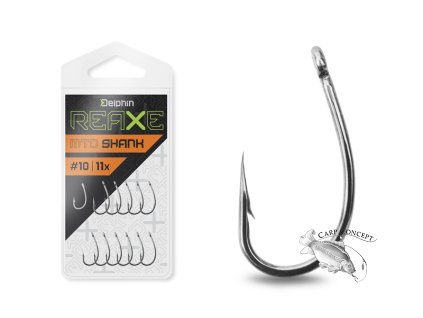 Háček Delphin REAXE MTD SHANK / 11ks (Velikost Háček Delphin REAXE MTD SHANK / 11ks #10)
