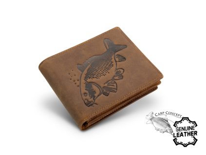 Kožená peněženka Delphin CARP Classic