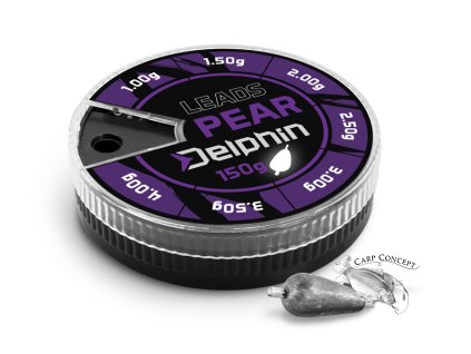 Delphin LEADS hruška s bužírkou sada