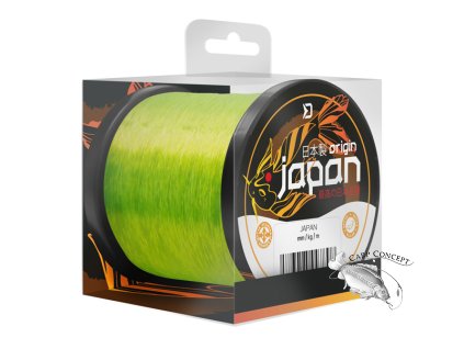 Vlasec Delphin JAPAN Origin / Fluo žlutá (Velikost Vlasec Delphin JAPAN Origin / Fluo žlutá 0,261mm 5,37kg 300m)