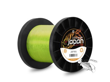Vlasec Delphin JAPAN Origin / Fluo žlutá (Velikost Vlasec Delphin JAPAN Origin / Fluo žlutá 0,261mm 5,37kg 7200m)