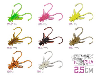 Umělá nástraha Delphin B! Stinx NYMPHA / 20ks | 2,5cm (Velikost Umělá nástraha Delphin B! Stinx NYMPHA / 20ks 2.5cm / CANDY)