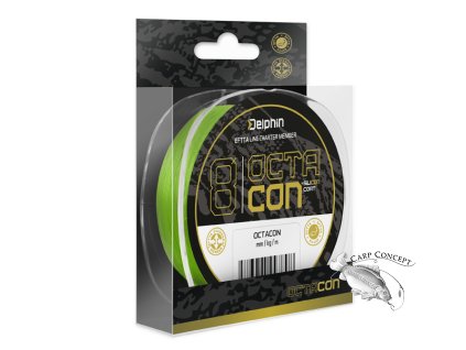 Delphin OctaCON / fluo zelená (Velikost Delphin OctaCON / fluo zelená 0,08mm 5,0kg 135m)