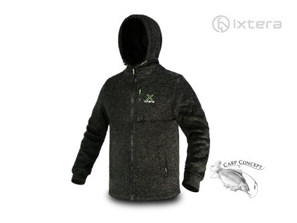Outdoorová mikina s kapucí Ixtera CAMOTIC (Velikost Outdoorová mikina s kapucí Ixtera CAMOTIC S)