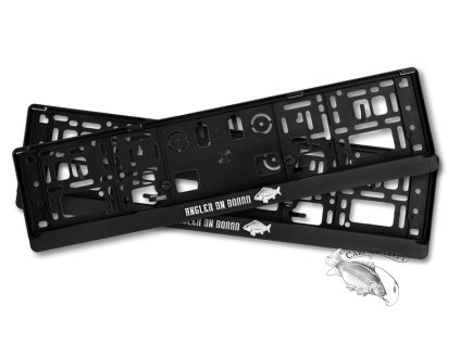 3D držák SPZ Delphin ANGLER ON BOARD / 2ks