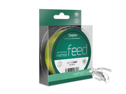 Delphin Method FEED /fluo žlutá (Velikost Delphin METHOD FEED žlutá 0,14mm 1,8kg 150m)