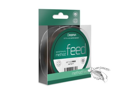 Delphin Method FEED /hnědá (Velikost Delphin METHOD FEED hnědá 0,14mm 1,8kg 150m)