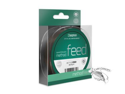 Delphin METHOD FEED hnědá (Velikost Delphin METHOD FEED hnědá 0,16mm 2,4kg 150m)