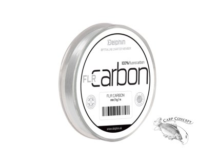 Delphin FLR CARBON / 100% (Velikost Delphin FLR CARBON - 100% fluorocarbon 0,125mm 1,3kg 50m)