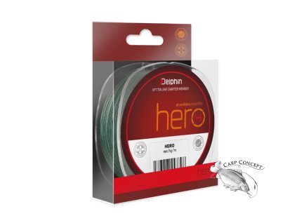 Delphin HERO 4 zelená / 0.12 >>> 0.40mm (Velikost Delphin HERO zelená 0,12mm 8,2kg 117m)