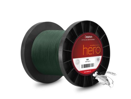 Delphin HERO 4 / zelená (Velikost Delphin HERO zelená 0,12mm 8,2kg 1000m)