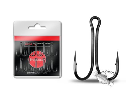 Háček Delphin HKD Double / 10ks (Velikost Háček Delphin HKD Double / 10ks BN/6)
