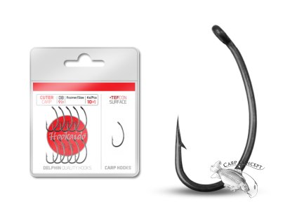 Háček Delphin HKD CUTER tefcon / 10+1ks (Velikost Háček Delphin HKD CUTER tefcon / 10+1ks veľ.4)