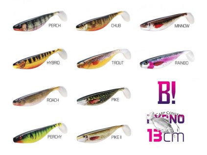 Umělá nástraha BOMB! HYPNO / 2ks (Velikost Umělá nástraha BOMB! HYPNO / 2ks 13cm/3D MINNOW)