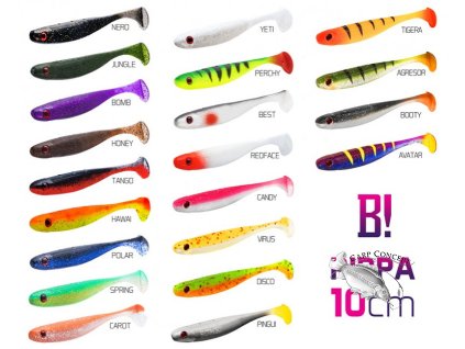 Umělá nástraha BOMB! Rippa / 5ks (Velikost Umělá nástraha BOMB! Rippa / 5ks 10cm/CANDY)