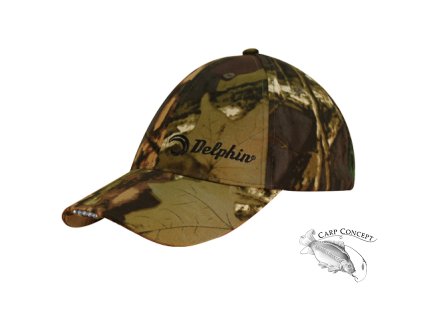 Kšiltovka Delphin s LED