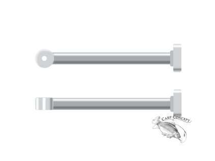 Elastická zarážka nástrahy (Velikost Elastická zarážka nástrahy 15mm průhledná)