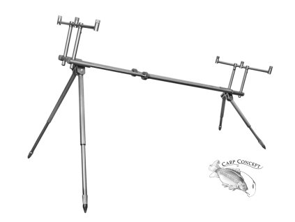 Rodpod Delphin RPX 4 Silver (Velikost Rodpod Delphin RPX 4 Silver pro 3 pruty)