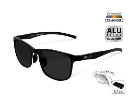 Polarizační brýle Delphin SG BLACK černá skla