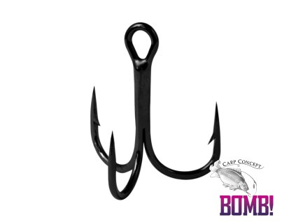Trojháček BOMB! MultiHook TRIPLE / 6ks (Velikost Trojháček BOMB! MultiHook TRIPLE / 6ks #1)
