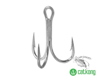 Trojháček CATKONG SuPower TREBLE (Velikost Trojháček CATKONG SuPower TREBLE / 4ks #4/0)