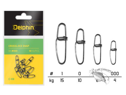 Crosslock Snap C-03/10ks (Velikost Crosslock Snap C-03/10ks BN/00)